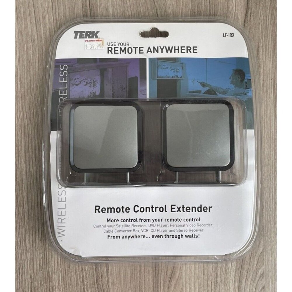 Audiovox Terk Wireless Remote Control Extender Up To 100 Feet Away Model LF-IRX